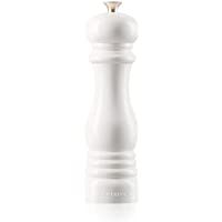 Le Creuset Molinillo de pimienta- Plástico ABS- 6.2 x 6.2 x 20.8 cm- Mecanismo de cerámica- Blanco